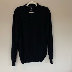 Jos. A. Bank Signature Collection Black Sweater